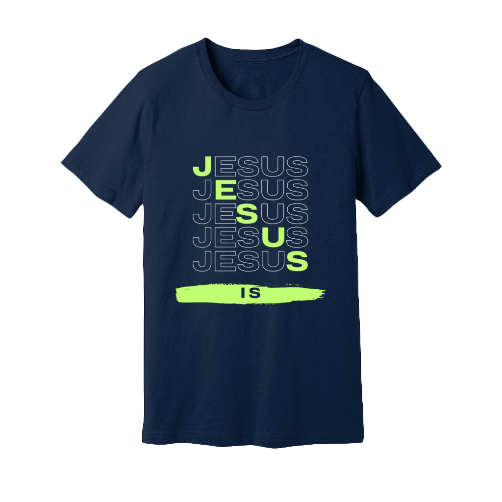 JESUS IS Unisex Jersey Tee